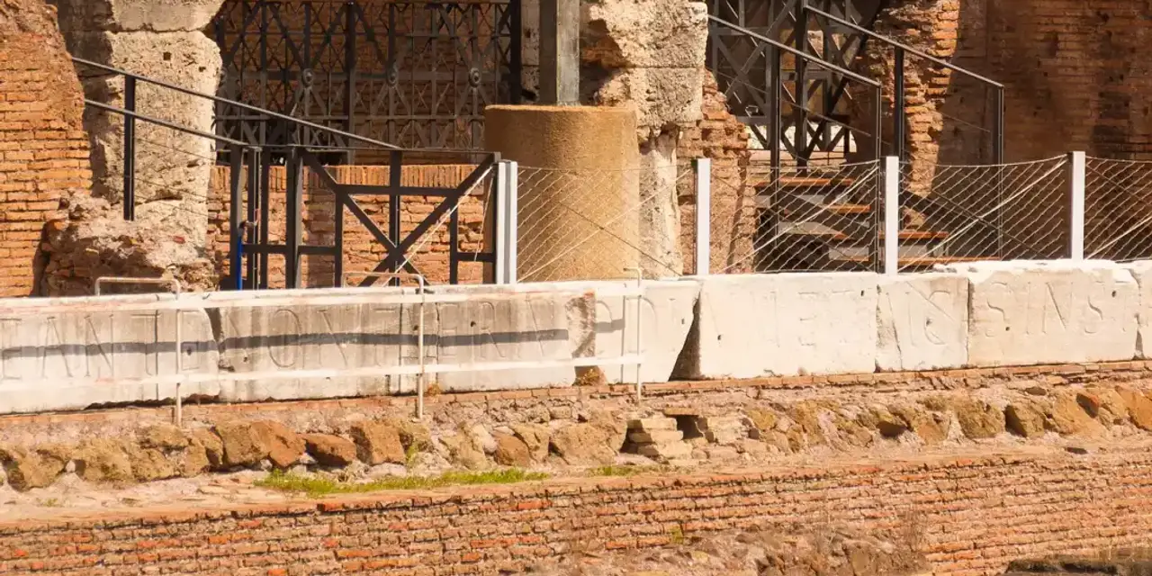 The Colosseum in Rome, Italy