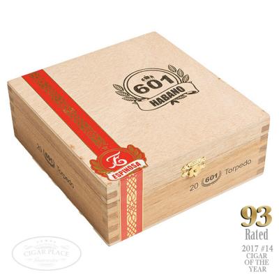 601 Habano (Red) Torpedo - 2017 #14 Cigar of the Year