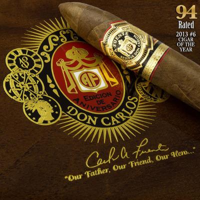 Arturo Fuente Don Carlos No. 2 - 2013 #6 Cigar of the Year
