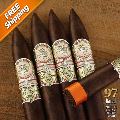 My Father Le Bijou 1922 Torpedo Box Pressed Pack of 5 - 2015 #1 Cigar Of The Year