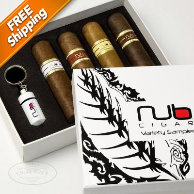 Nub Variety 4-Cigar Sampler + Bullet Cutter